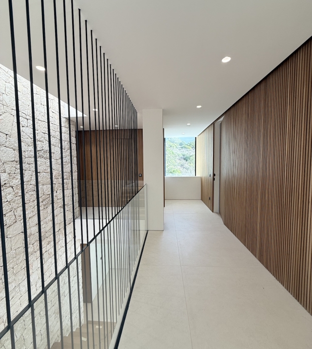 Resa Estates Can Furnet Ibiza te koop sale modern villa sea dalt villa views  hallway.jpeg